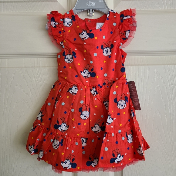 🆕️Disney Minnie Mouse Baby Dress - Picture 3 of 11